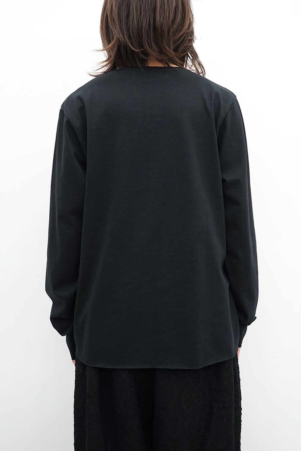 Crew Neck Long Sleeve Tee