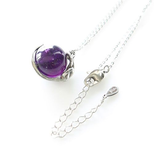 ステルスオーブネックレス / アメジスト / STEALTH ORB NECKLACE / Amethyst