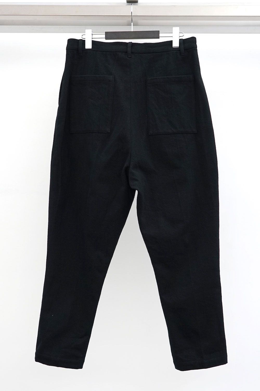 drop crotch tapered pants