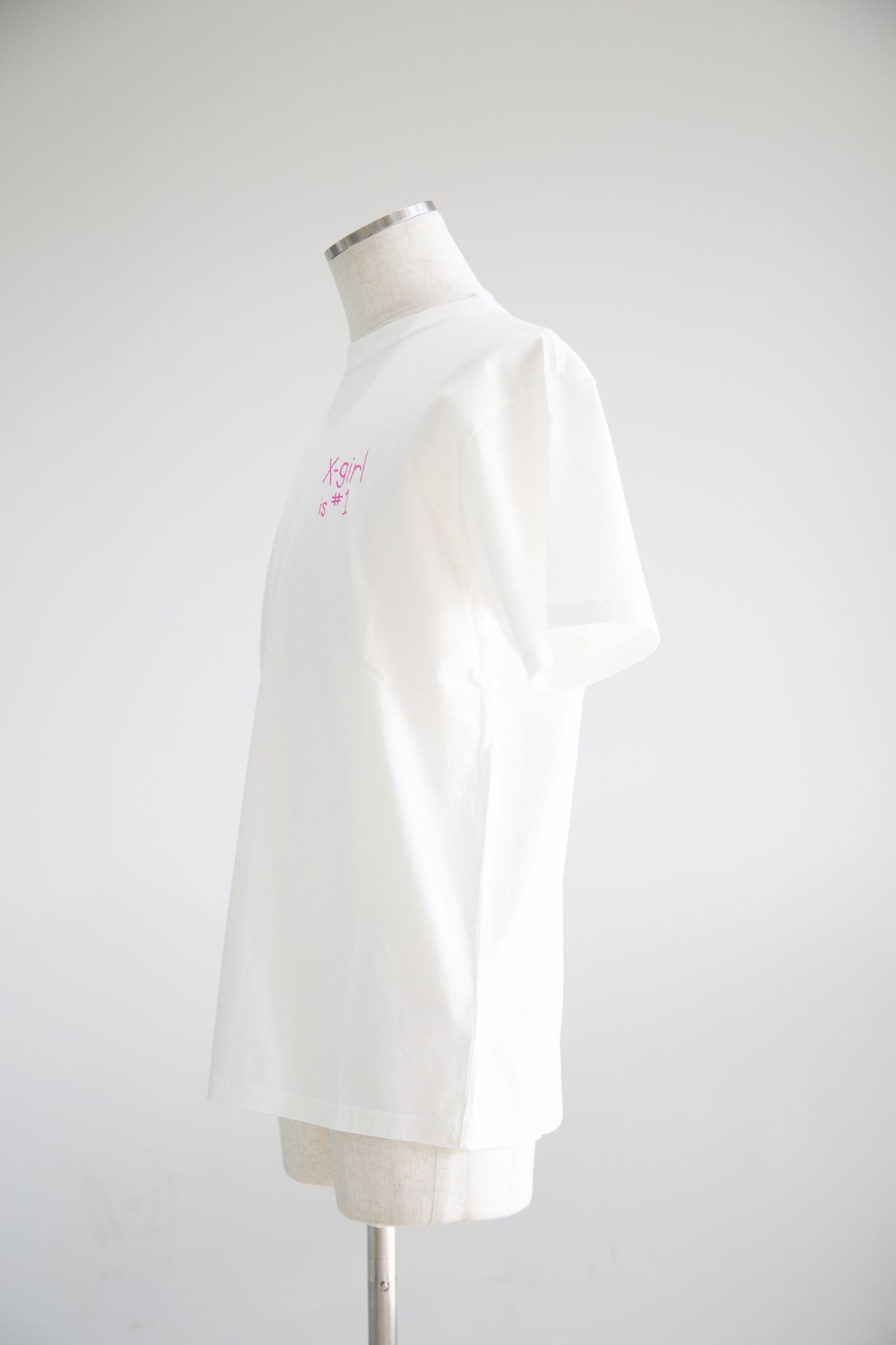 X-girl FLAG S/S TEE / ホワイト