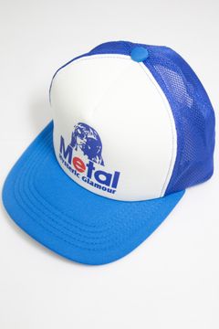 [購入は1人1点まで] METAL WOMAN メッシュキャップ / ブルー