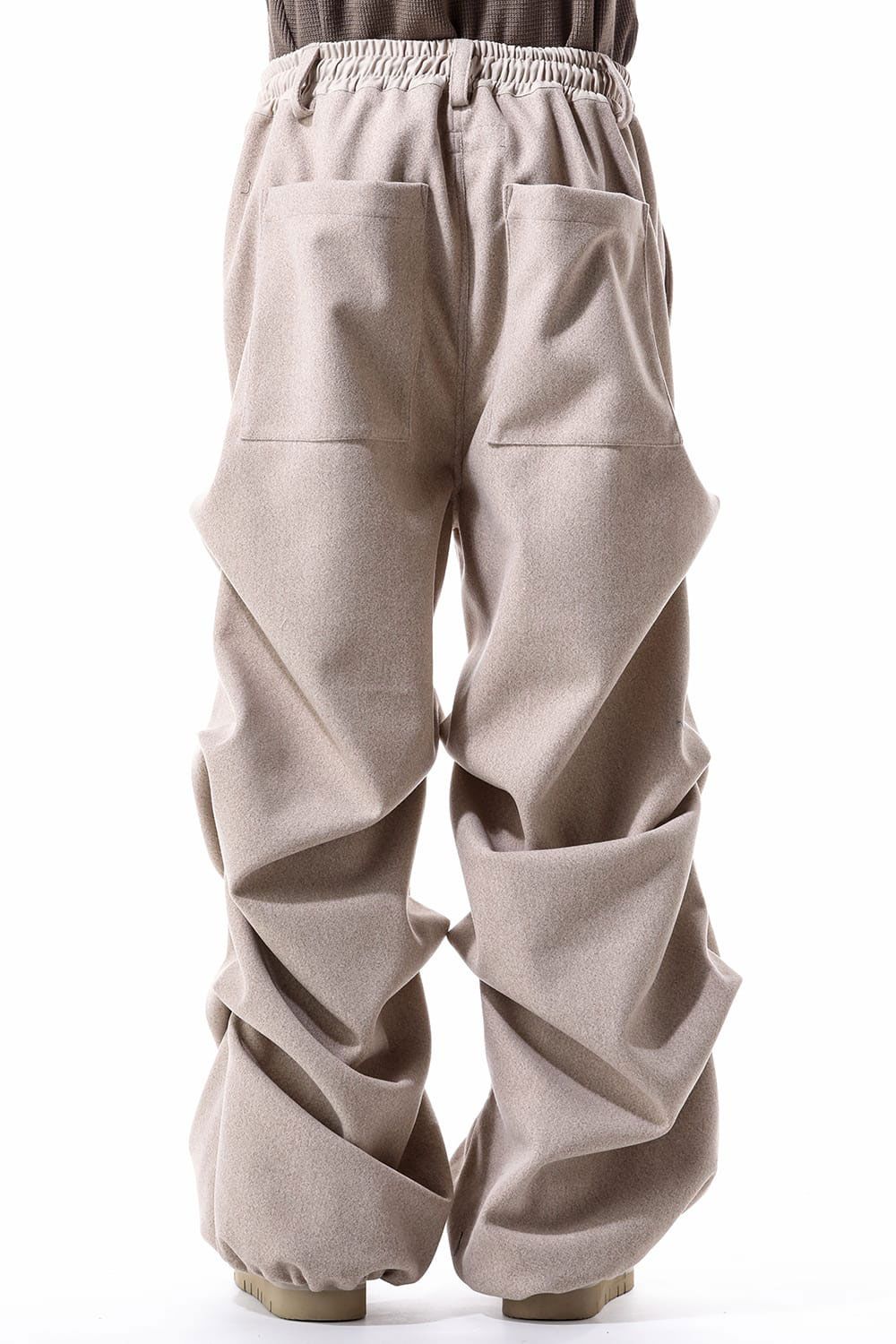 タックワイドパンツ / Tuck Wide Pants / ベージュ / ag-10080-1