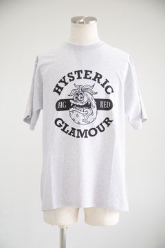 STM BIG RED Tシャツ / トップグレー