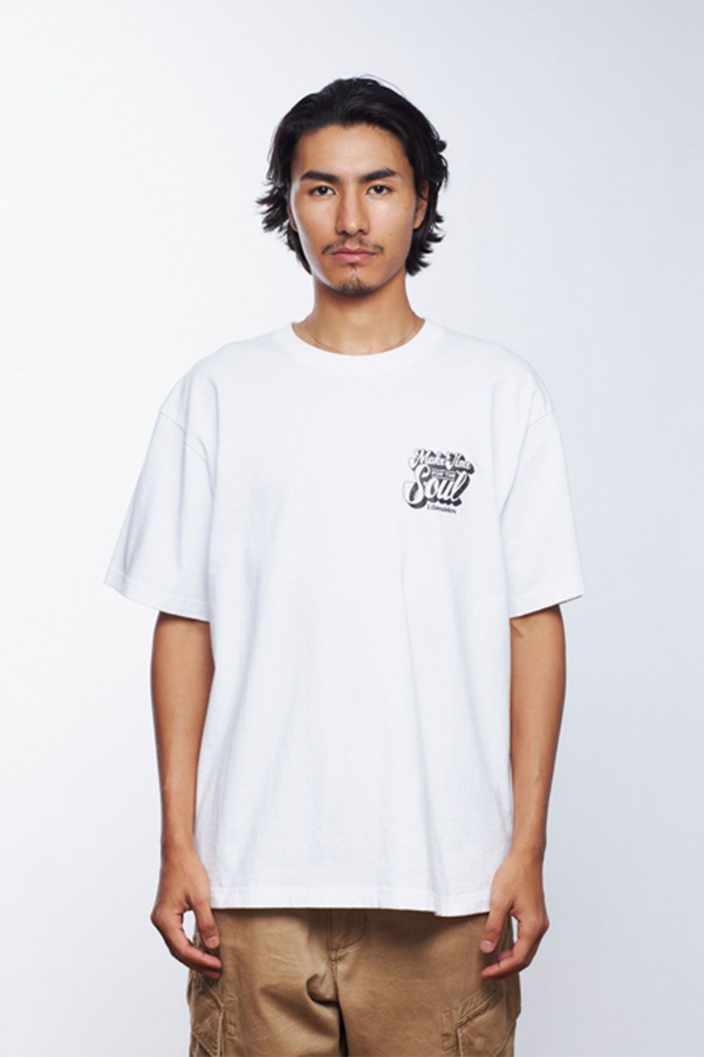 TYPOGRAPHY TEE / ホワイト