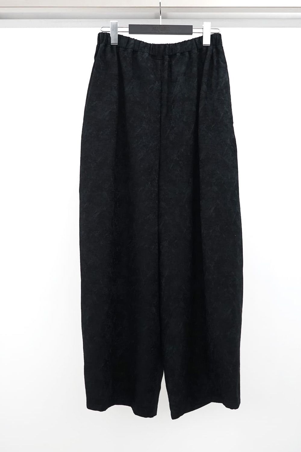 Wide Easy Pants with Hem Button