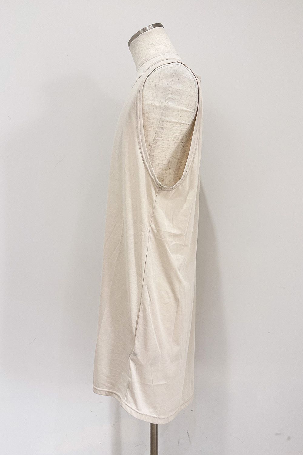 ロングタンクトップ / LONG TANK TOP / ストーン / ag-6083-3