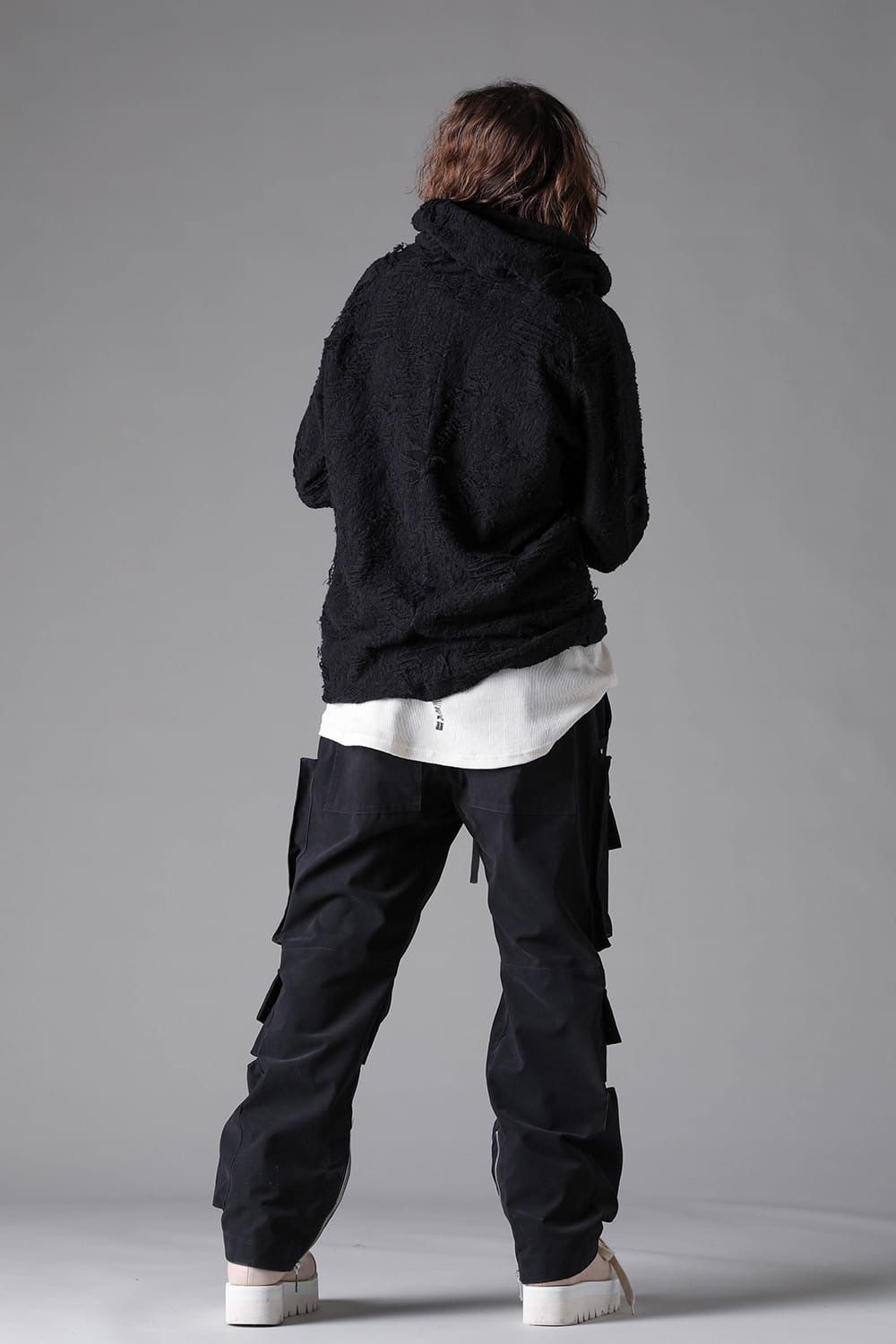 Twisted-Hood Pullover