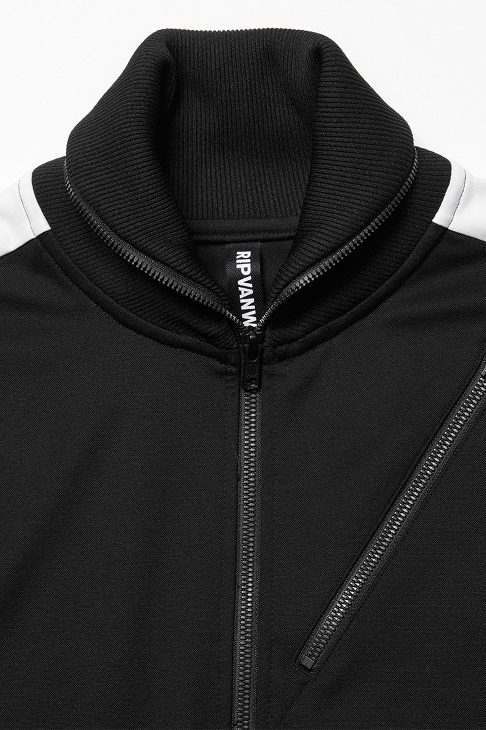 LINE TRACK JERSEY / ブラック