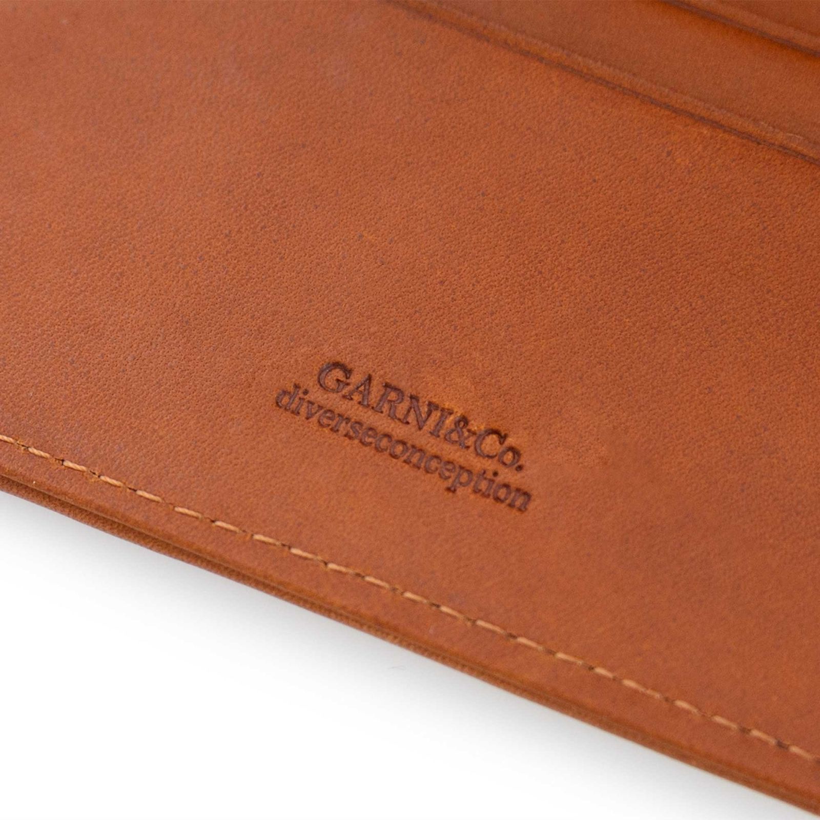 Vine Pattern Mini Fold Wallet / ブラウン