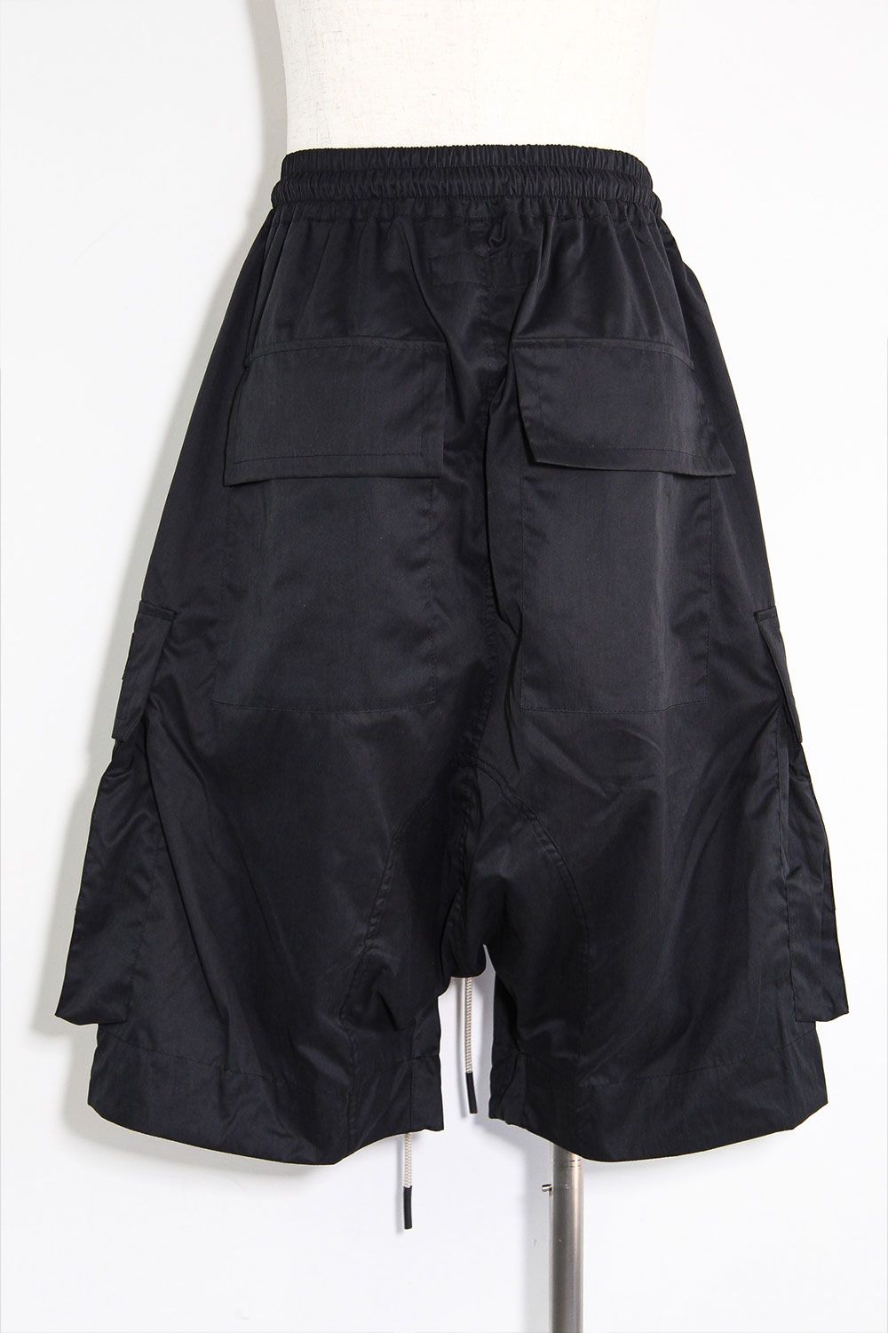 ナイロンカーゴショーツ / Nylon Cargo Pants / ブラック / ag-11023-2