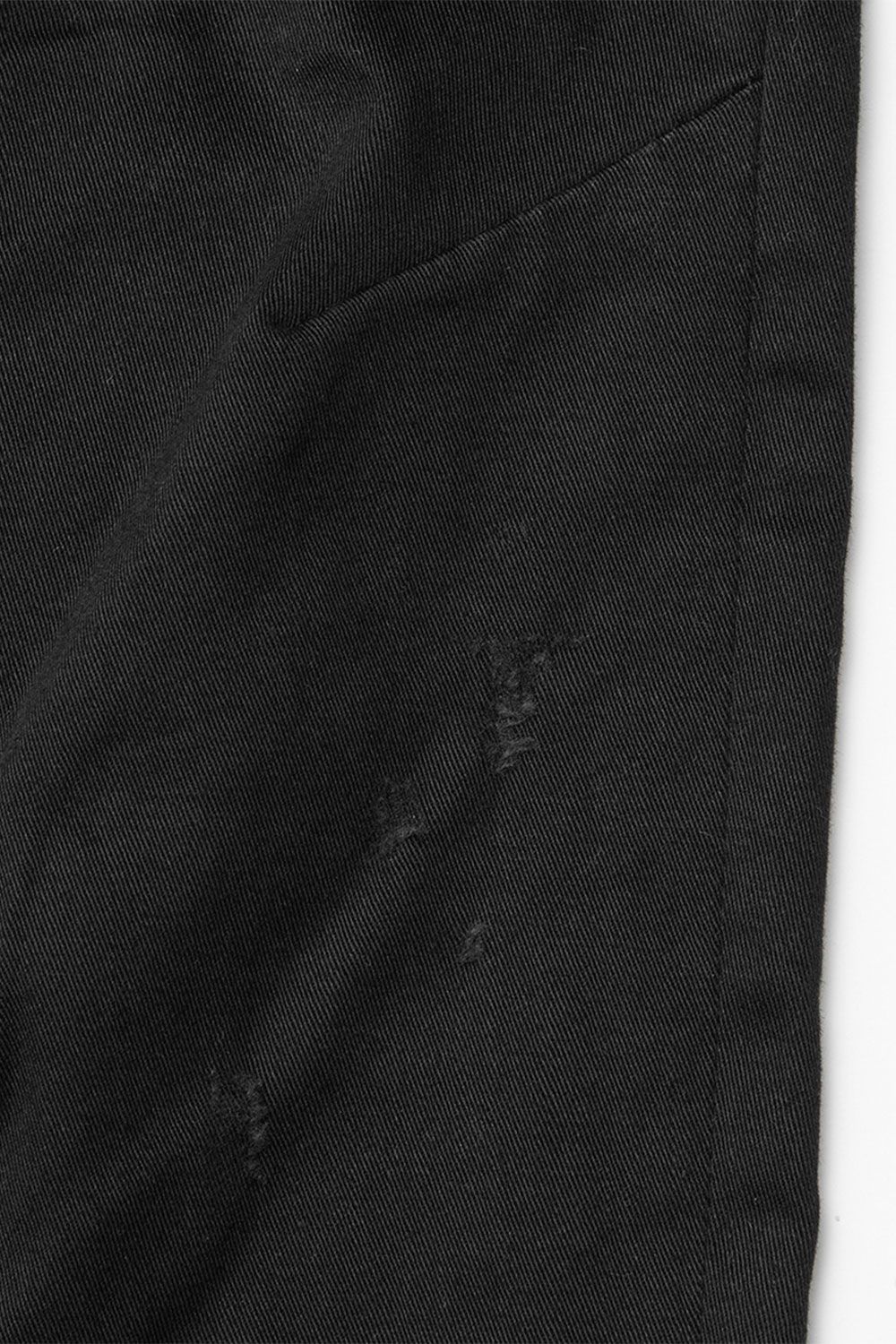 LIGHT CRASH JEANS / ソリッドブラック