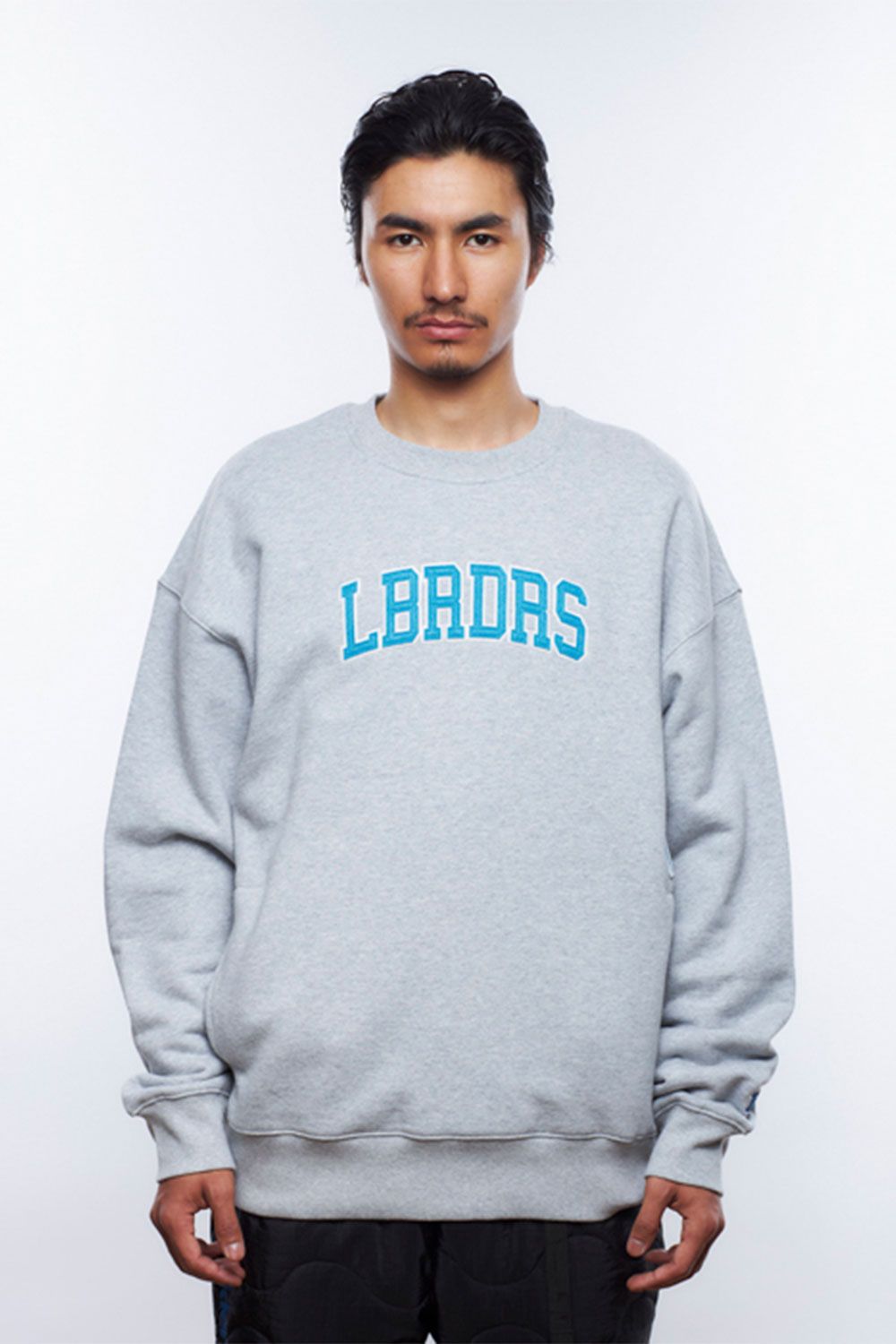 HEAVY WEIGHT LBRDRS CREWNECK / グレー