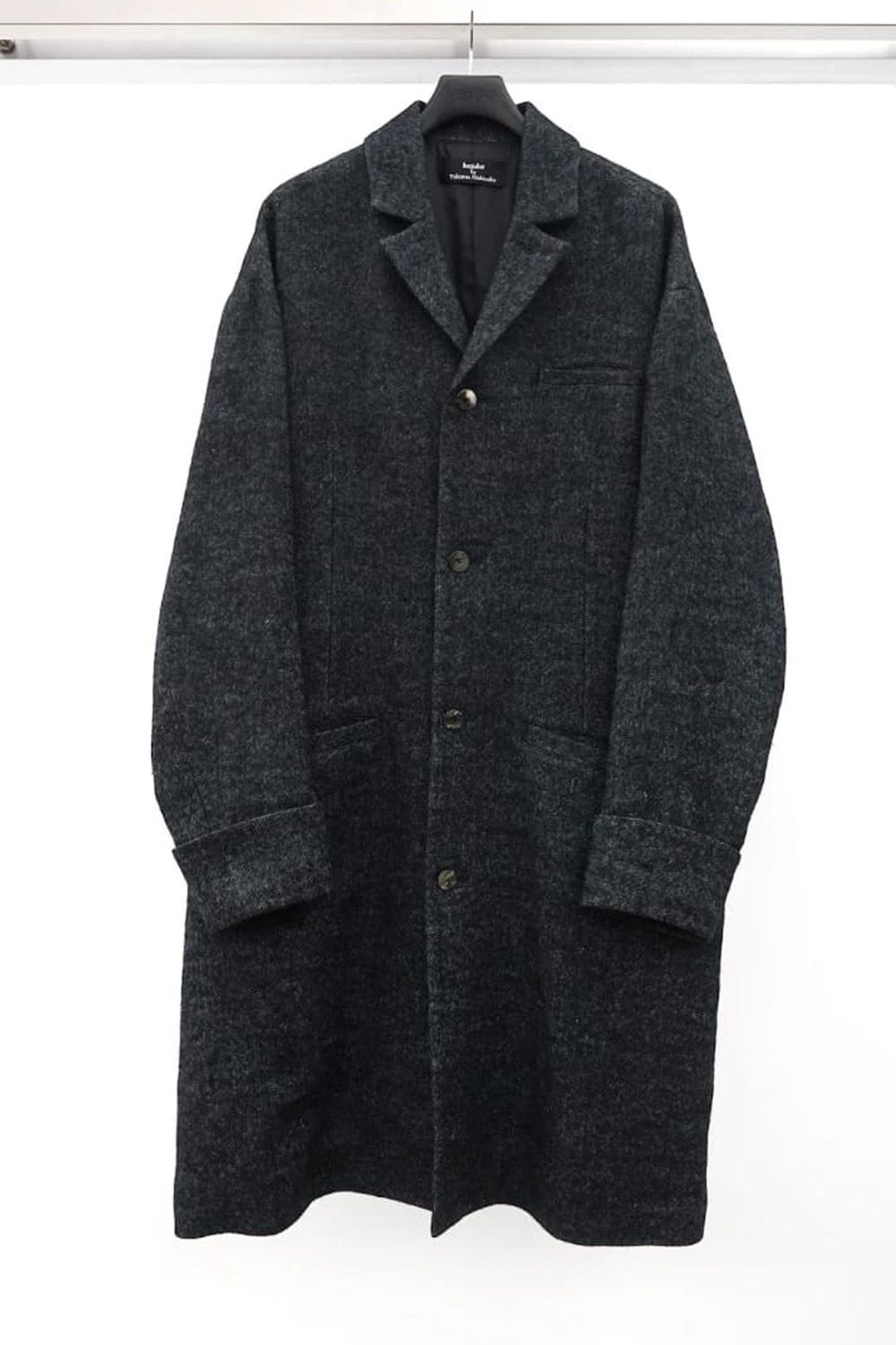 Double Cuﬀ Long Chester Coat