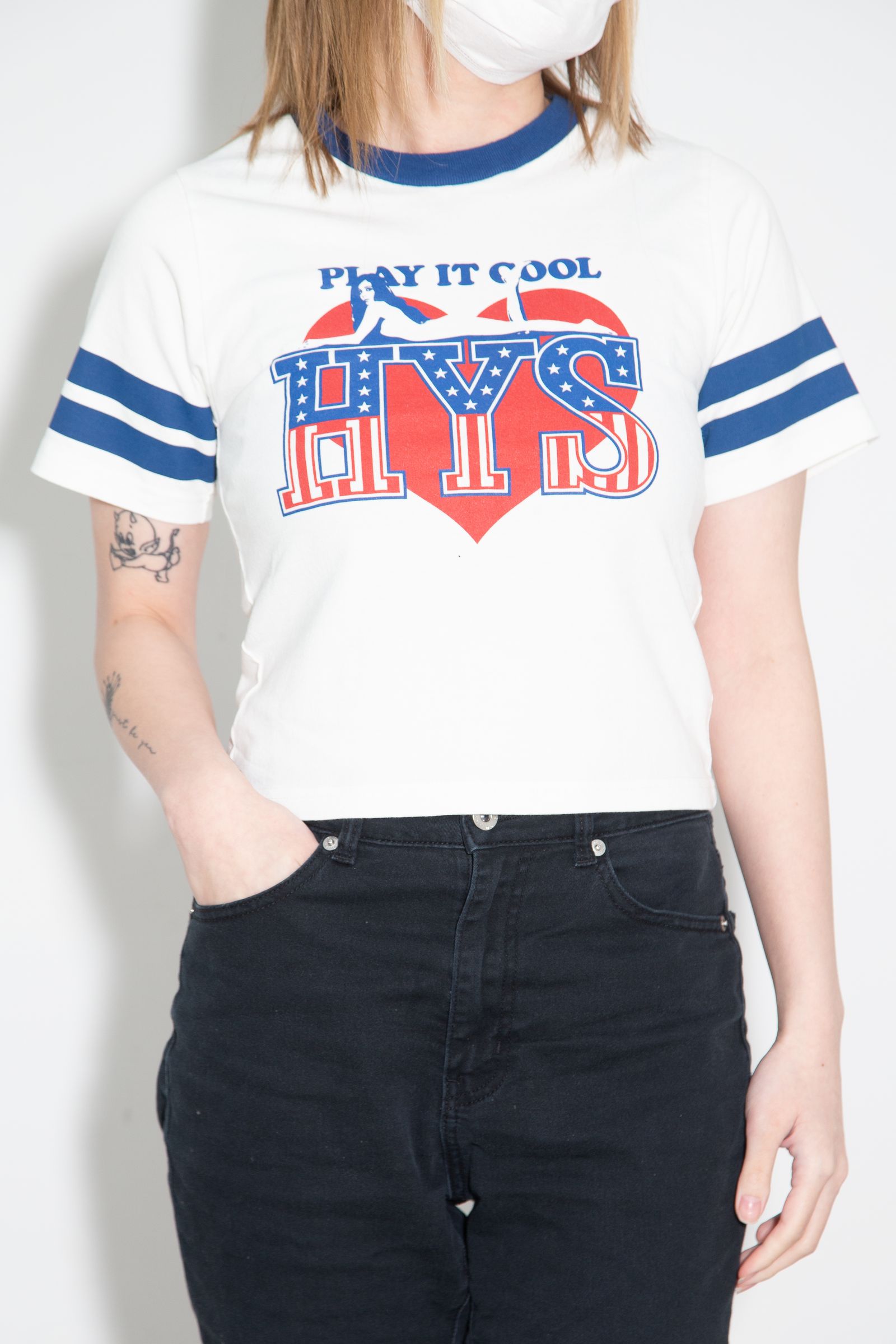 PLAY IT COOL Tシャツ / ホワイト