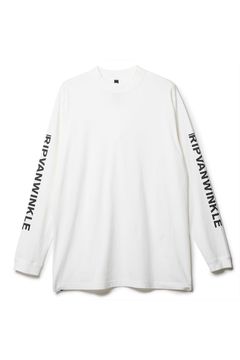 [ラスト1点 サイズL] PRINT L/S / ホワイト