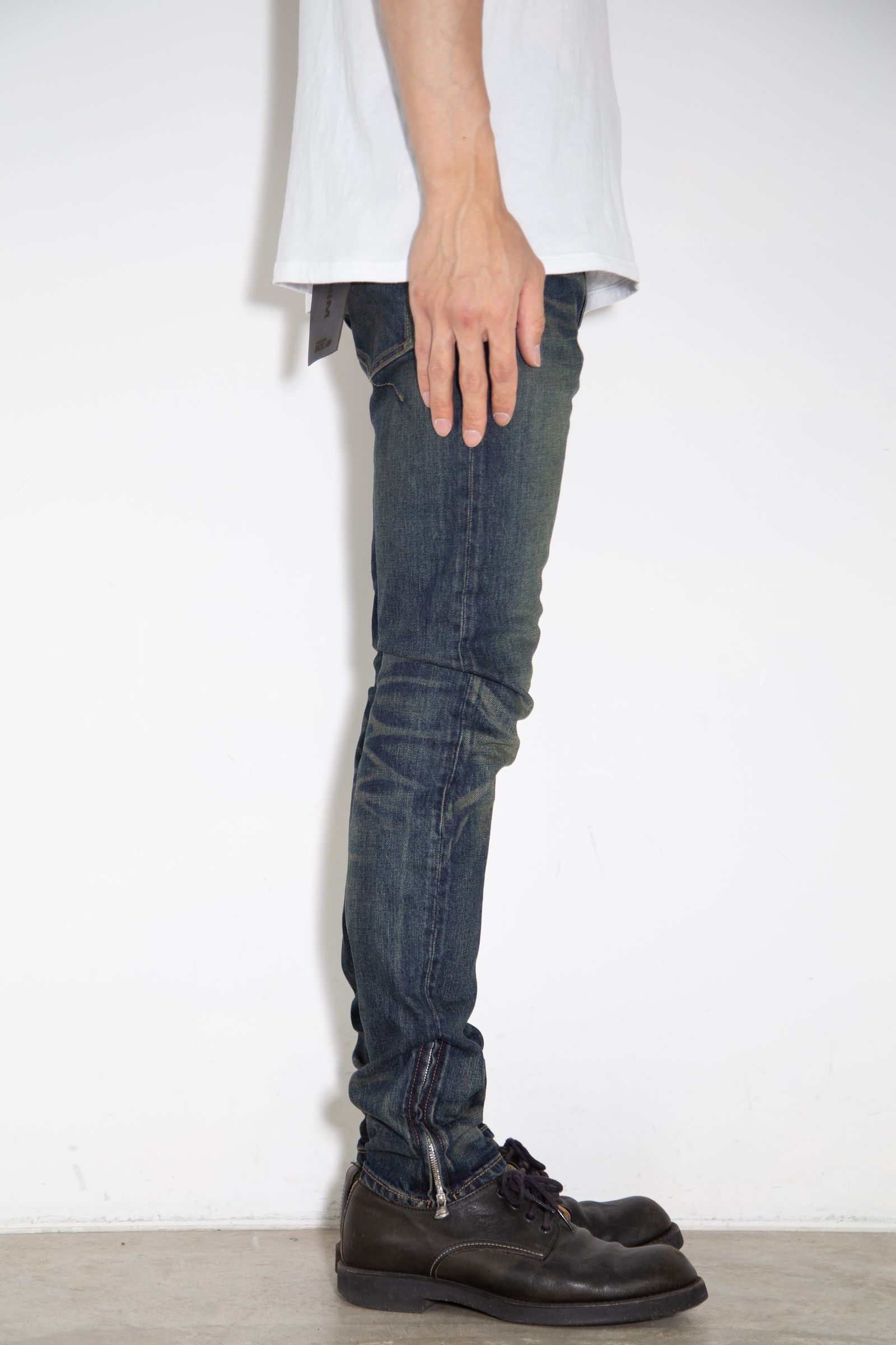 ISAMU KATAYAMA BACKLASH - THE DENIM STRETCH SELVEDGE DENIM SKINNY