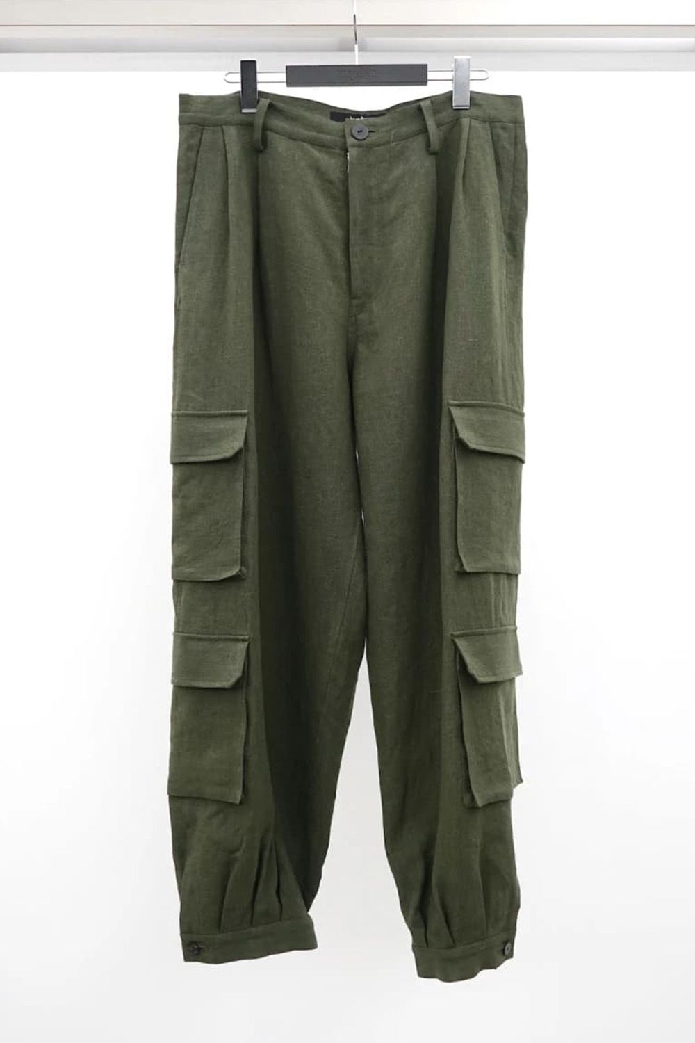 Linen Cargo Pants