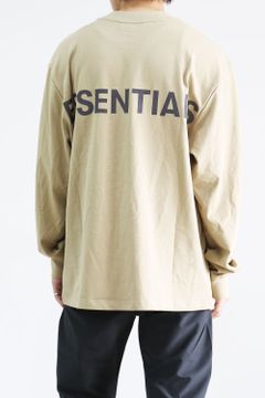 REFLECTOR LOGO L/S TEE / タン