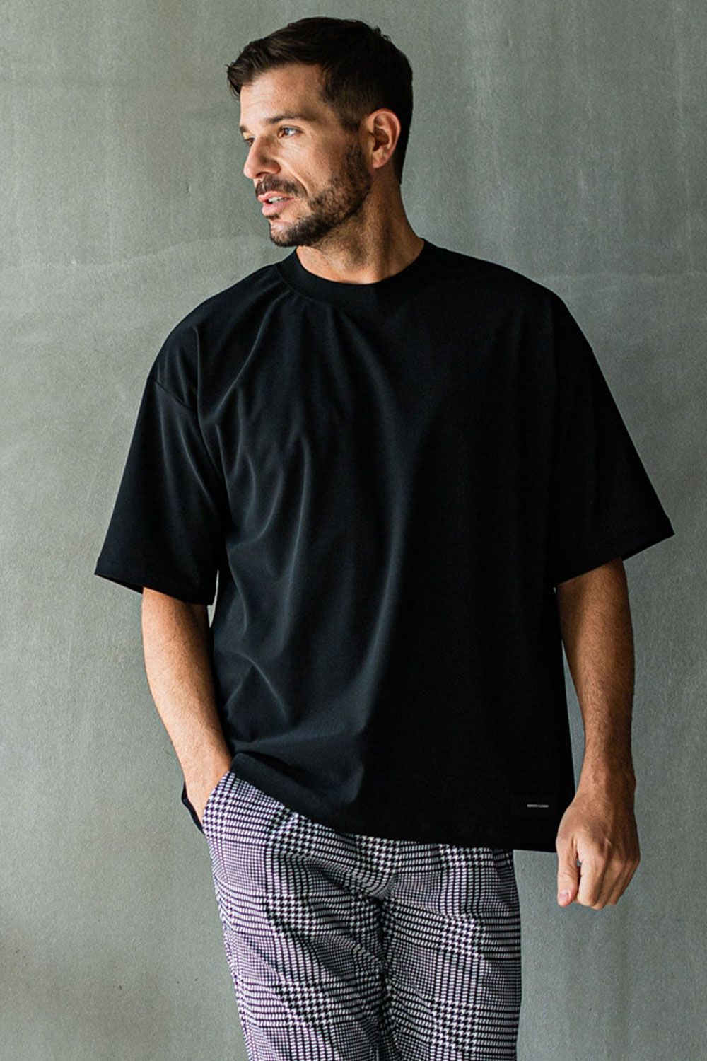 OX JERSEY  OVER TEE / ブラック