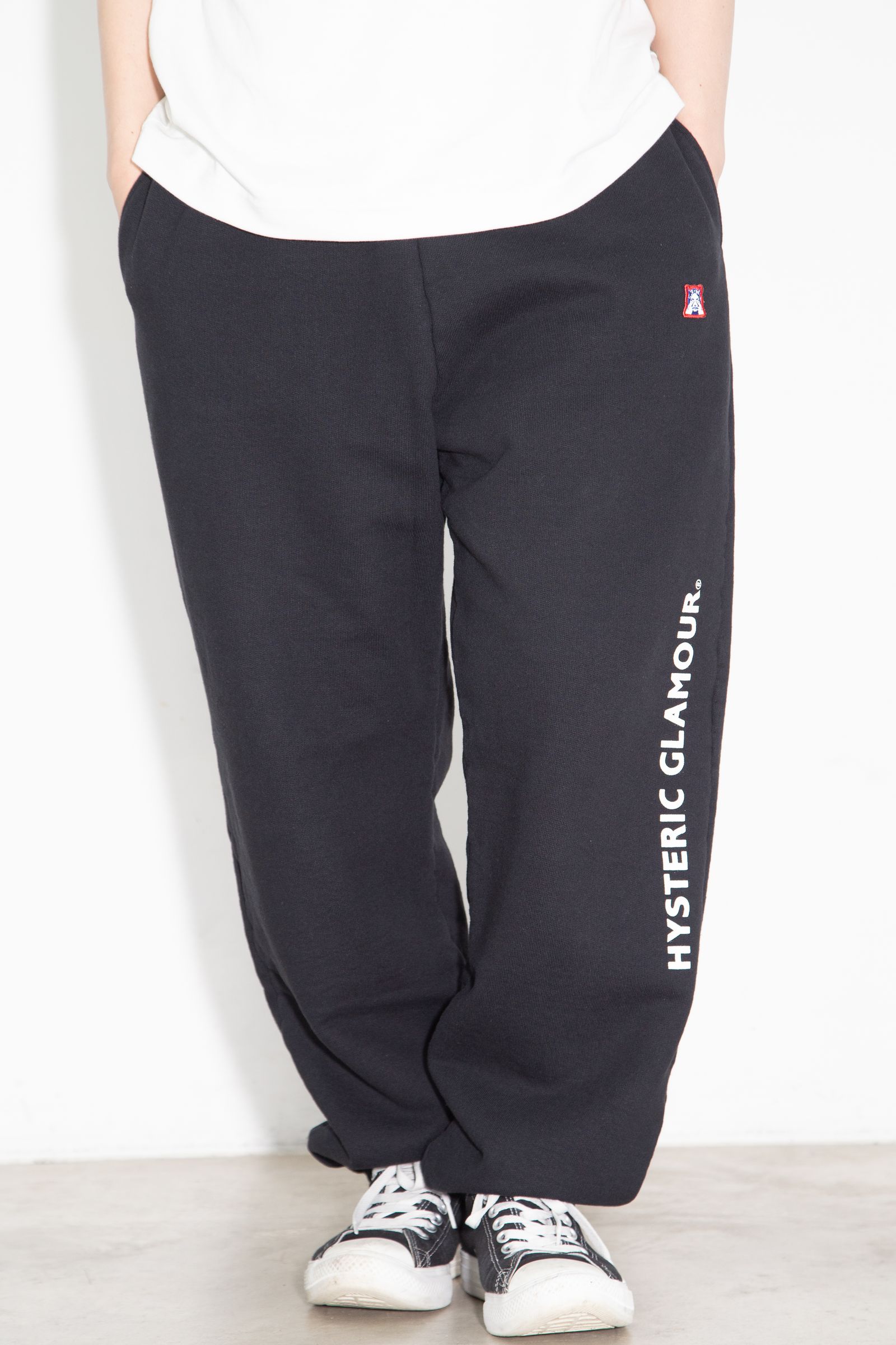 HYS LOGO スウェットパンツ / ブラック