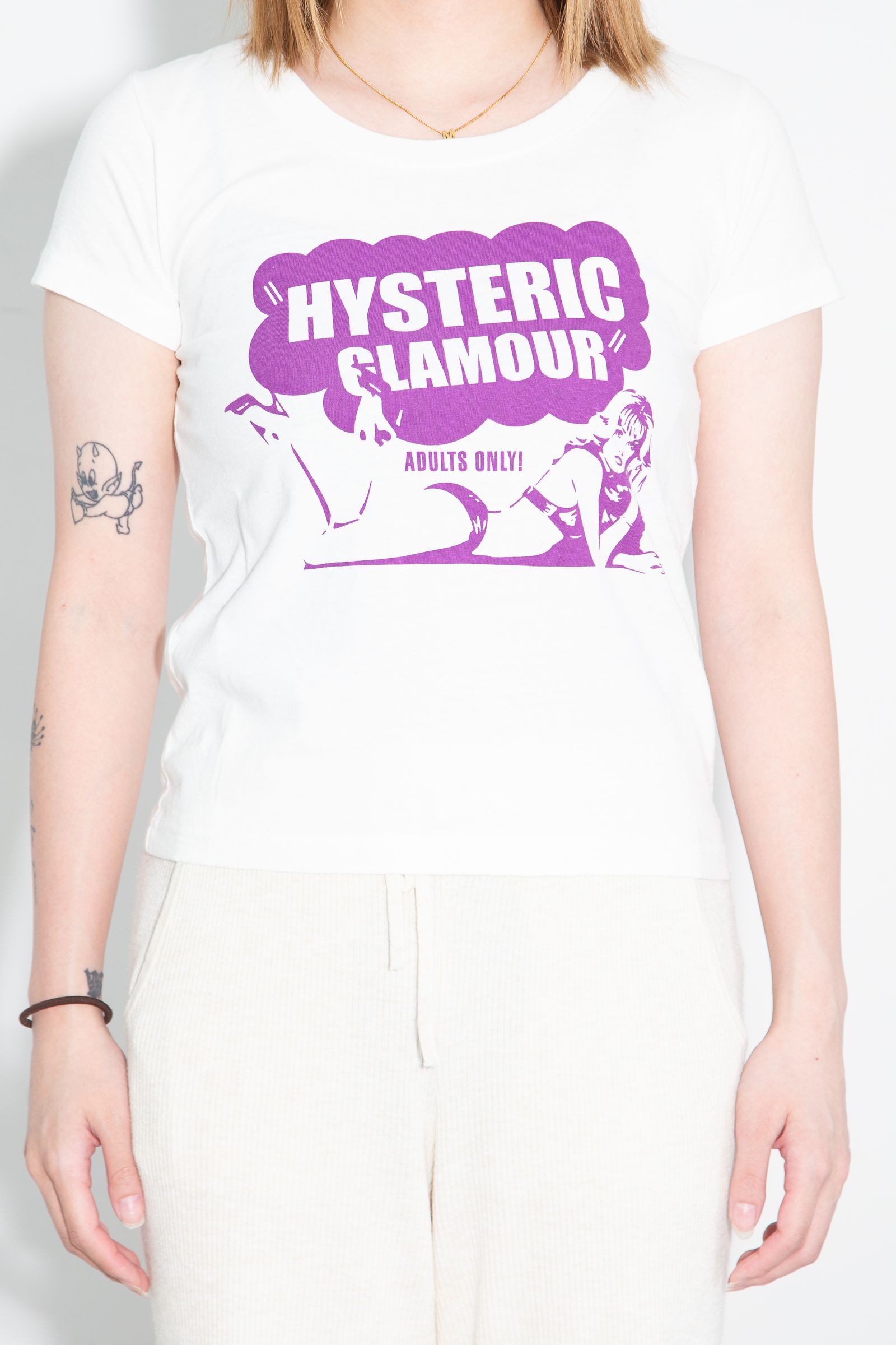 HYSTERIC CLUB チビTシャツ / ホワイト