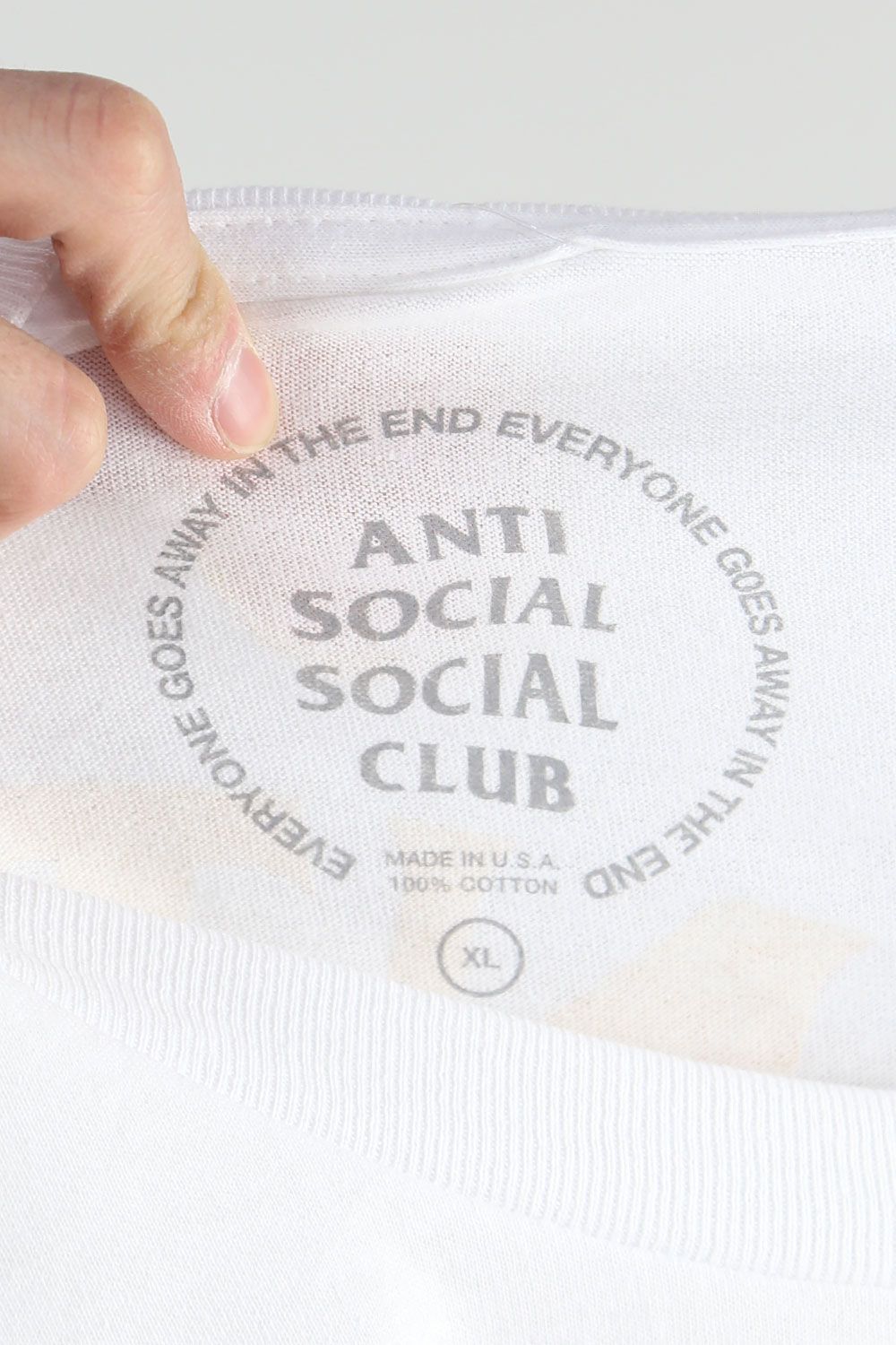 Anti Social Social Club - Every Morning , Every Time White Tee