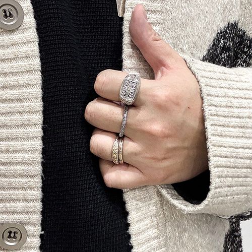 Mediterranean Ring in Sterling Silver / GR133