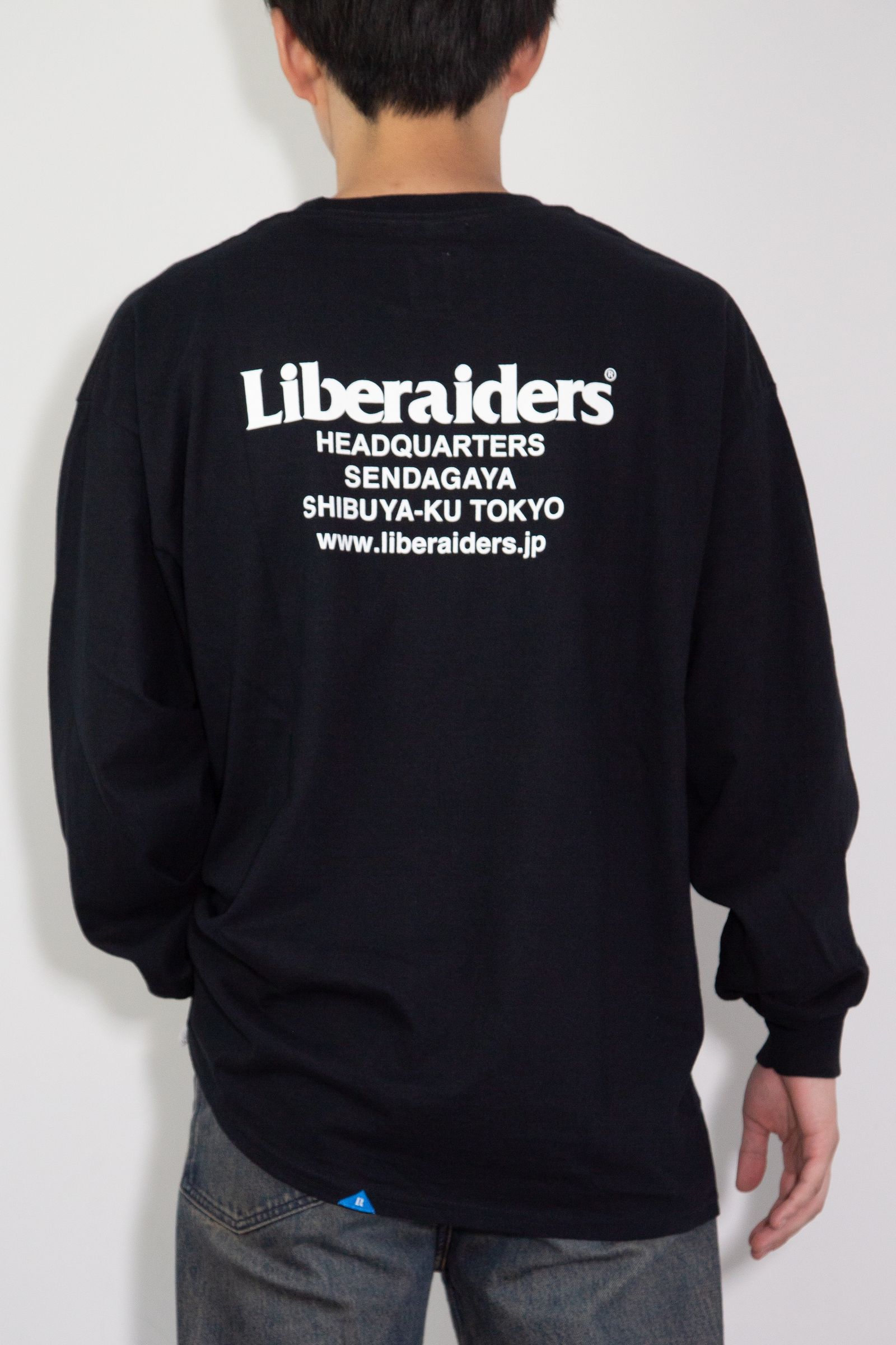 HEADQUARTERS L/S TEE / ブラック