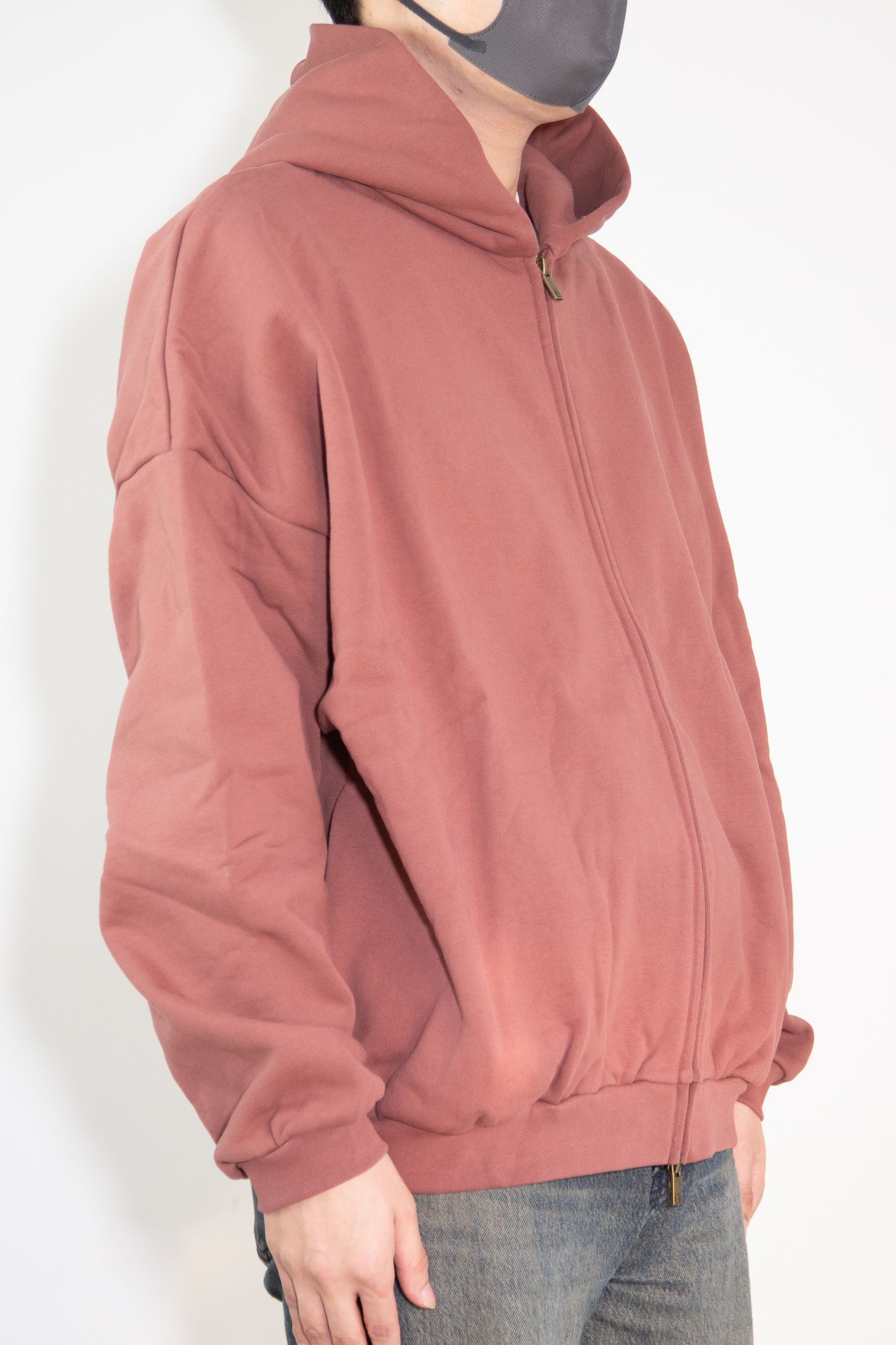 24FW HEAVY WEIGHT FULL ZIP HOODIE / クリムゾン