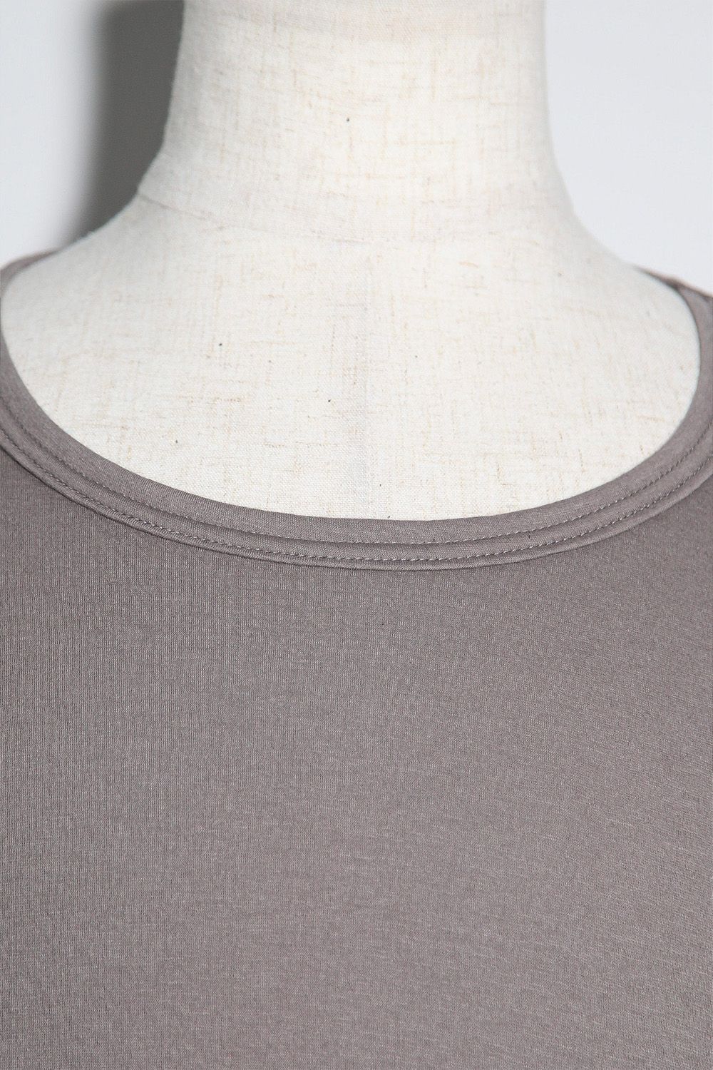 Double Gauze Long Tank Top / グレー