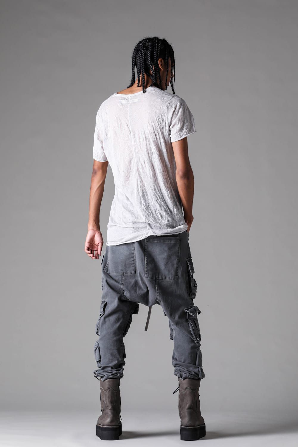 Vintage Dyed Sarouel Flare Pants