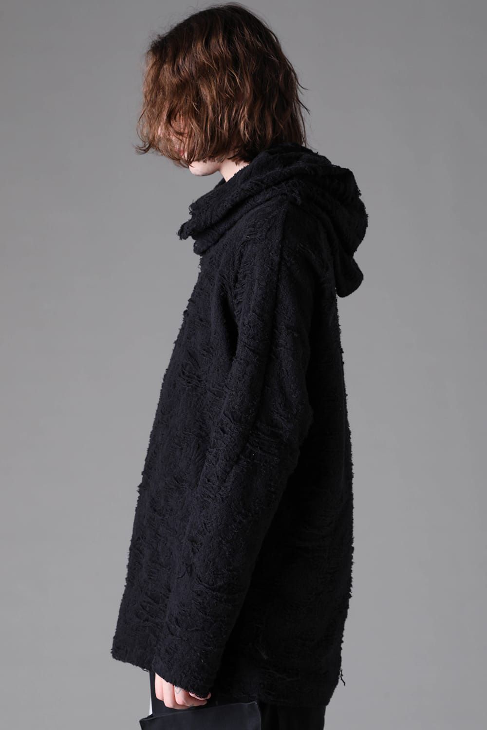 Twisted-Hood Pullover