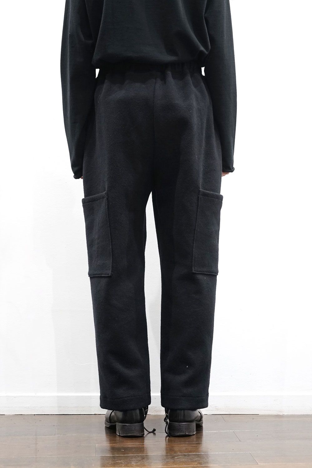cotton/wool cargo easy pants