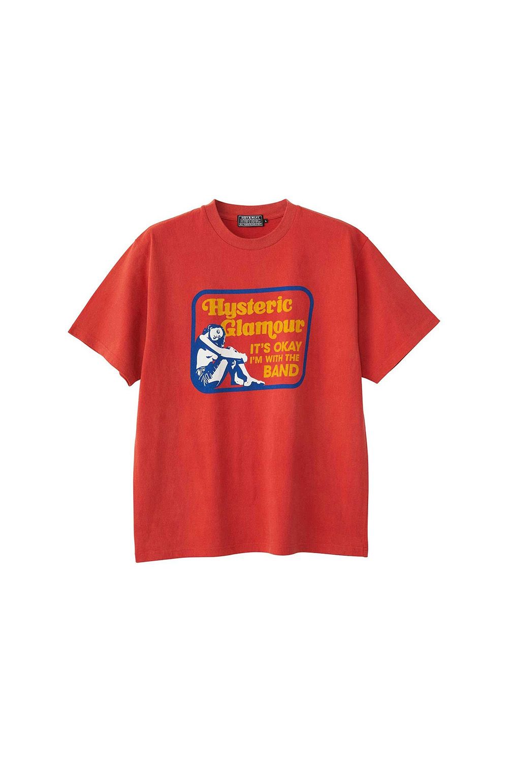 HYSTERIC BAD GIRL Tシャツ レッド HYSTERIC GLAMOUR - HG AFFAIR Tシャツ / レッド | Tempt