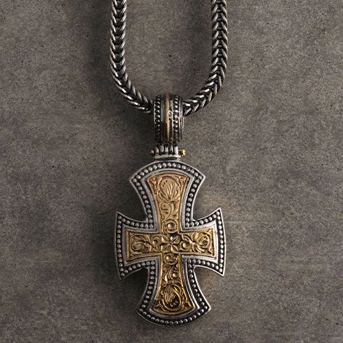 Maltese Patmos Cross Pendant / GP016