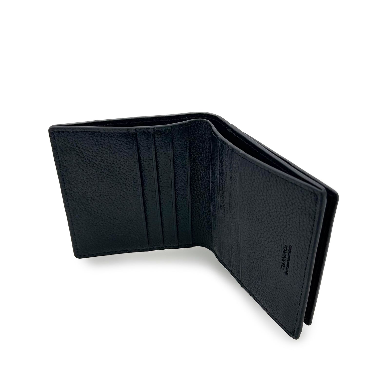 Triangle Mini Fold Wallet / ブラック