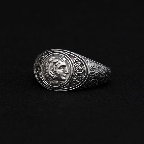 Alexander the Great Symbol Ring / GR060