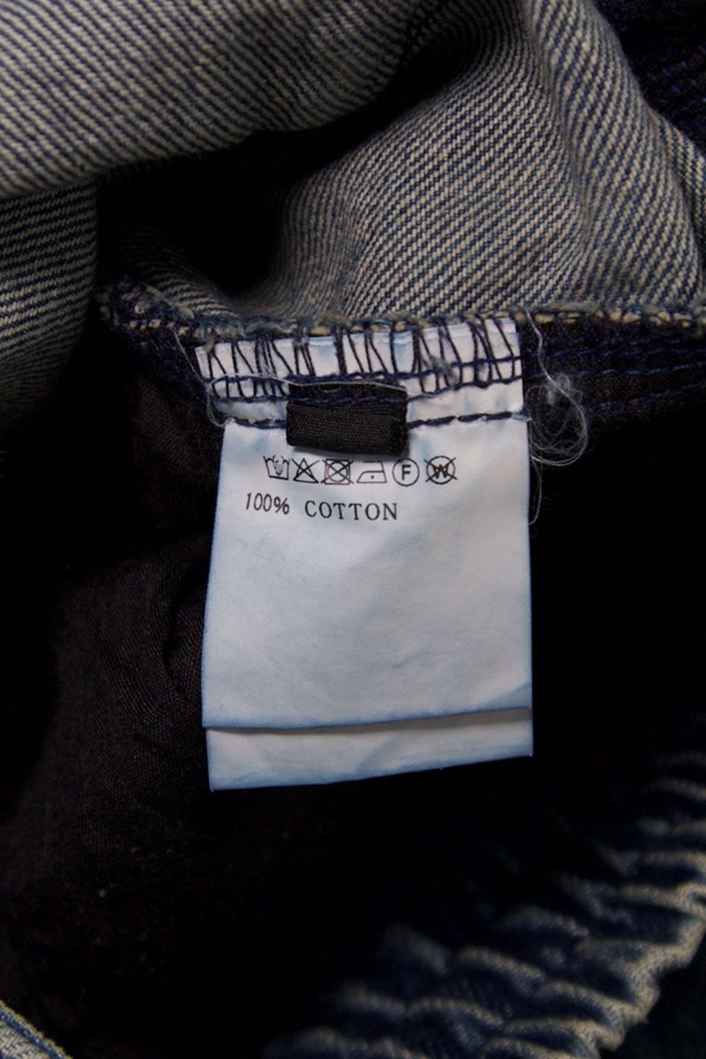 デニムカーゴタックバギーパンツ / Denim Cargo Tuck Baggy Pants / ブルー / ag-11018-3