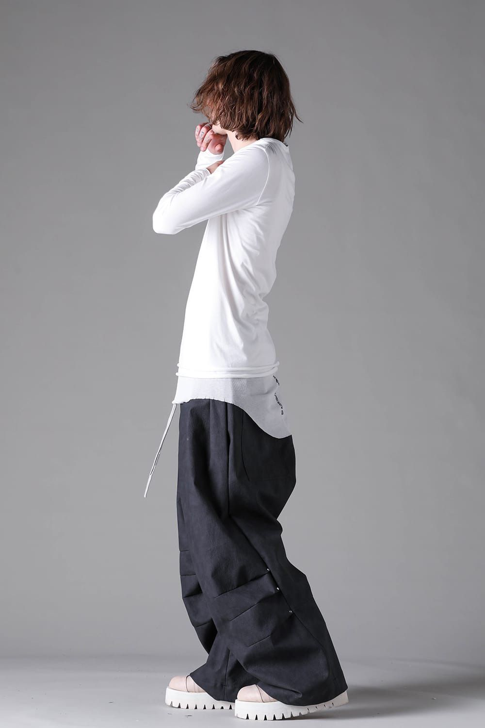 Layered Crew-Neck Log Sleeve