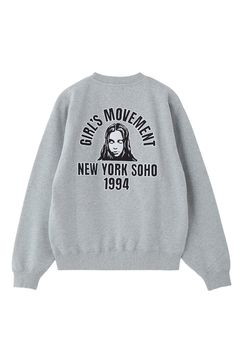 ARCH LOGO AND FACE PATCH SWEATSHIRT / アッシュ