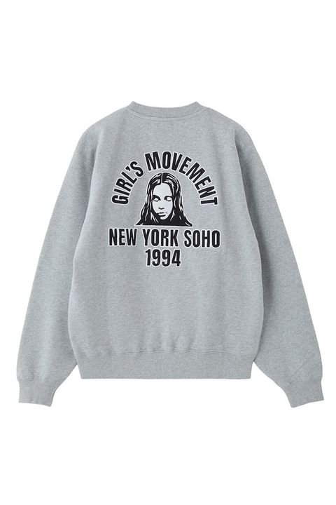 ARCH LOGO AND FACE PATCH SWEATSHIRT / アッシュ