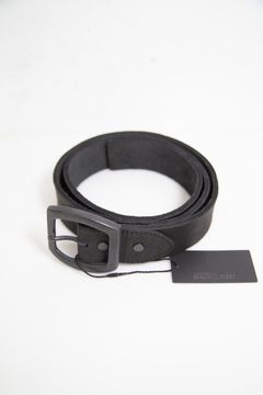 JP SHOULDER GARMENT-DYED BUCKLE BELT【40mm】 / ブラック