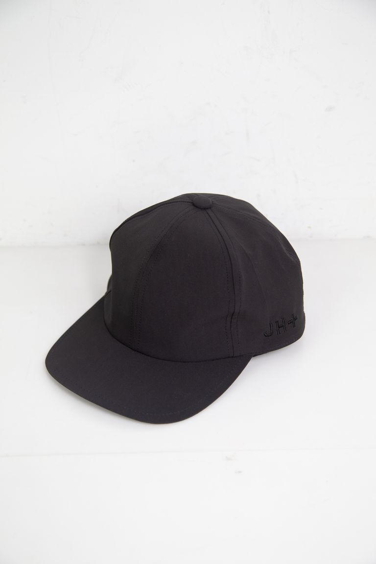 junhashimoto - JH＋ SIDE EMBROIDERY CAP / ブラック | Tempt