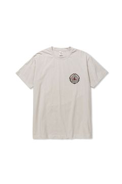 STRETCH EMBLEM LOGO TEE / グレー