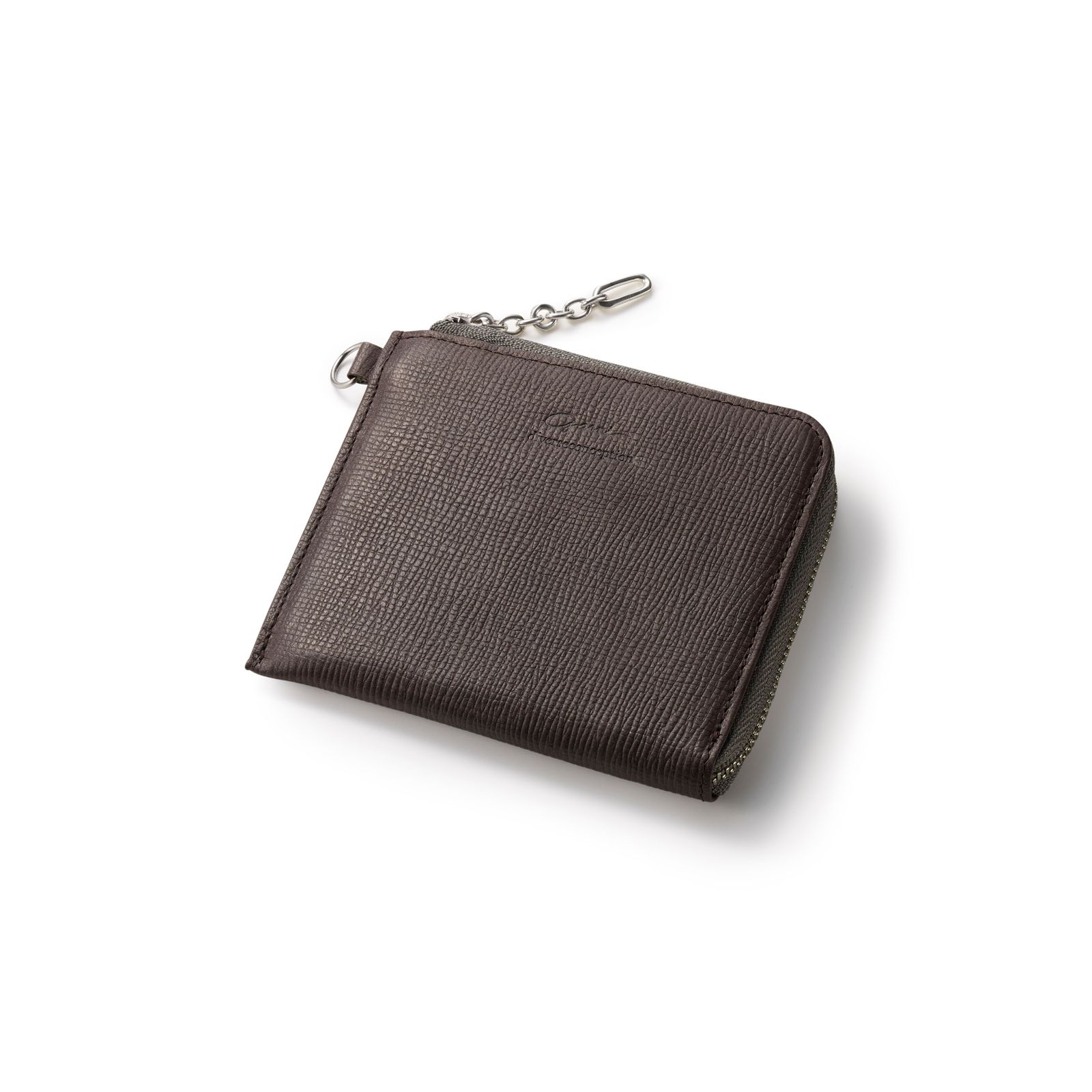 Sign Zip Slim Wallet / ブラウン