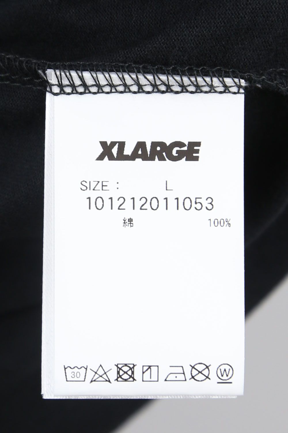 XLARGE - S/S TEE STONE LOGO / ブラック | Tempt