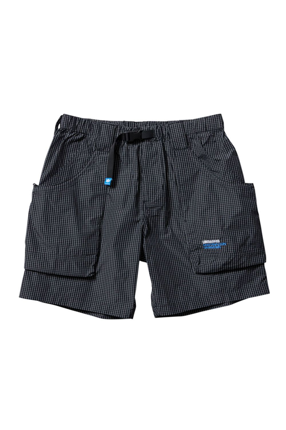 GRID CLOTH UTILITY SHORTS / ブラック