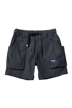GRID CLOTH UTILITY SHORTS / ブラック