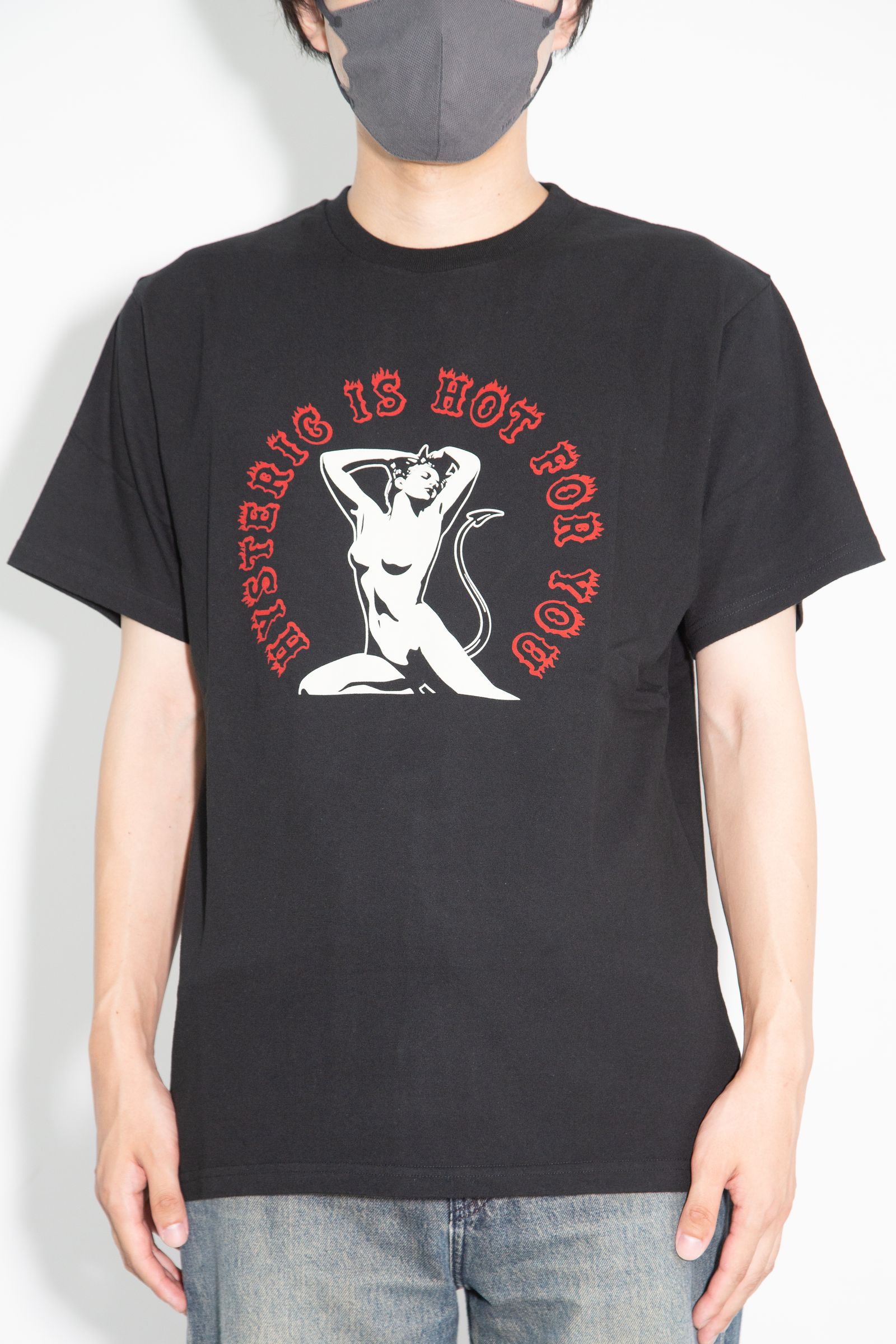 HOT FOR YOU Tシャツ / ブラック