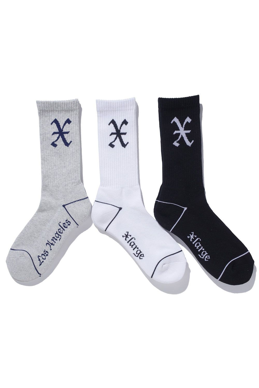 X LOGO SOCKS -